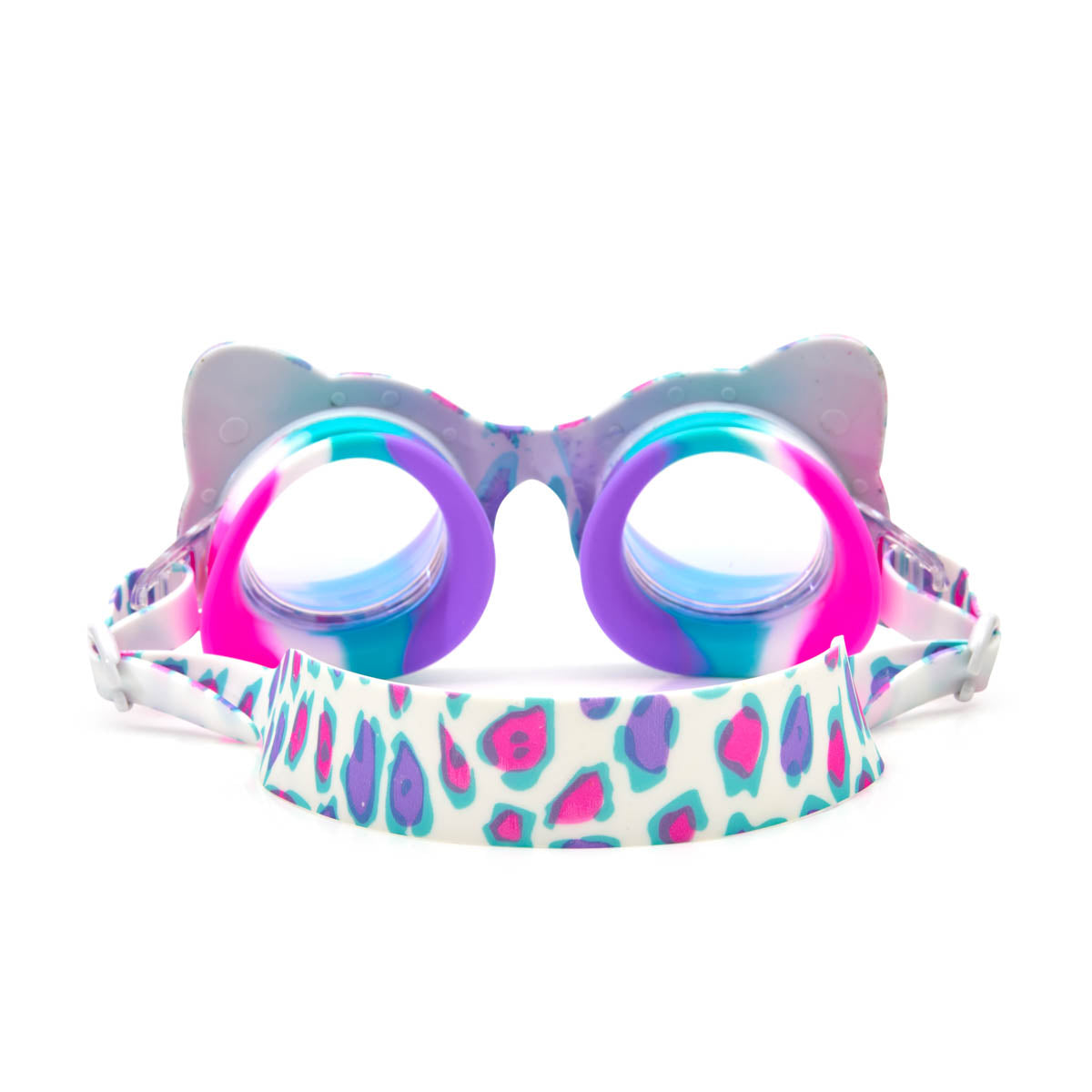 Purple Patches - Savvy Cat Swim Goggles
