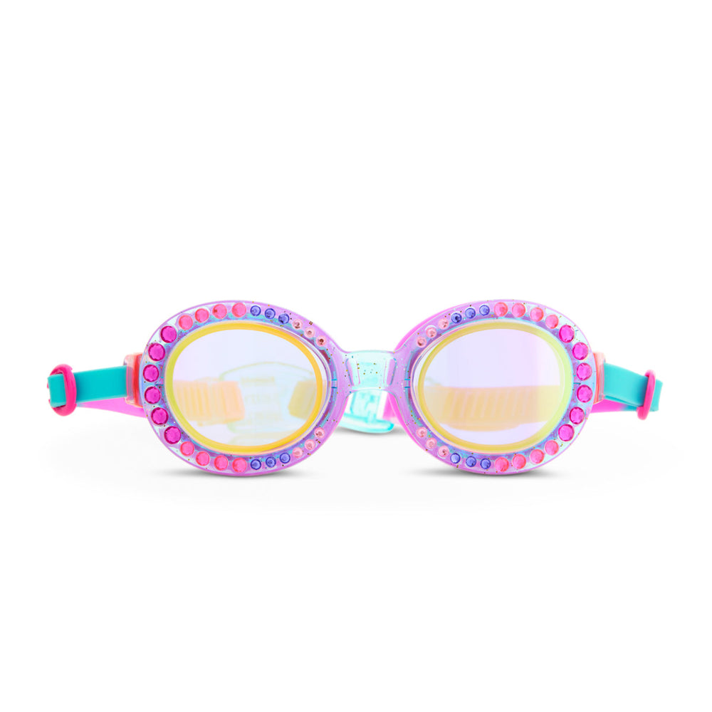 Bedazzled Blue - Sparkling Swim Goggles