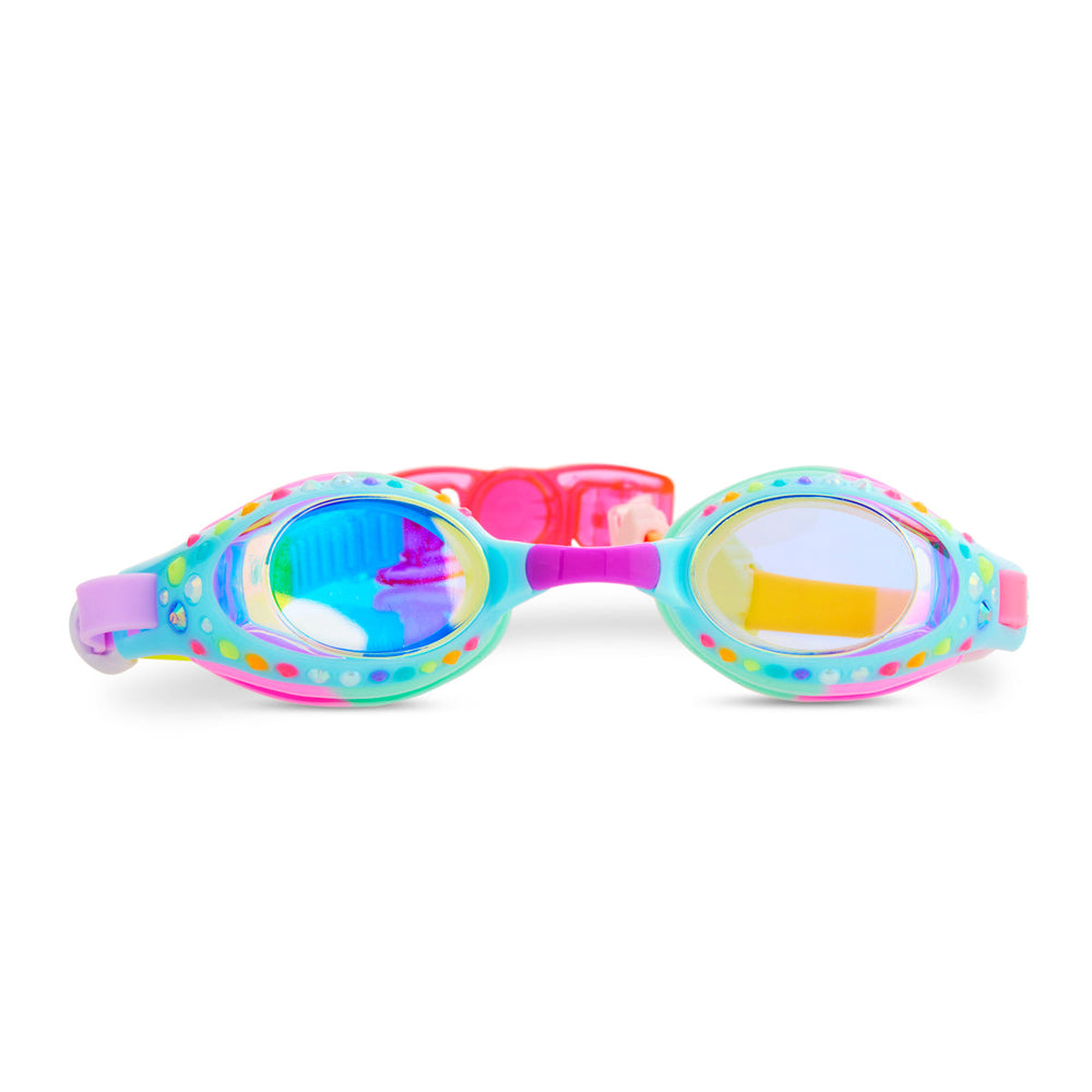 Barrier Reef Blue - Tropical Swim Goggles