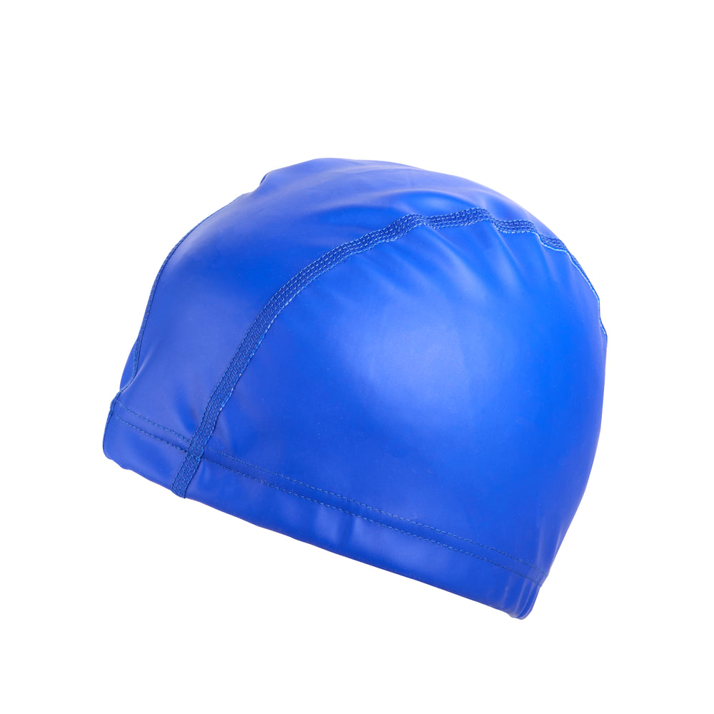 Blue Camo Shark Silicone Swim Cap For Kids – Water Gear Critter Cap, Fun For Pool & Camp