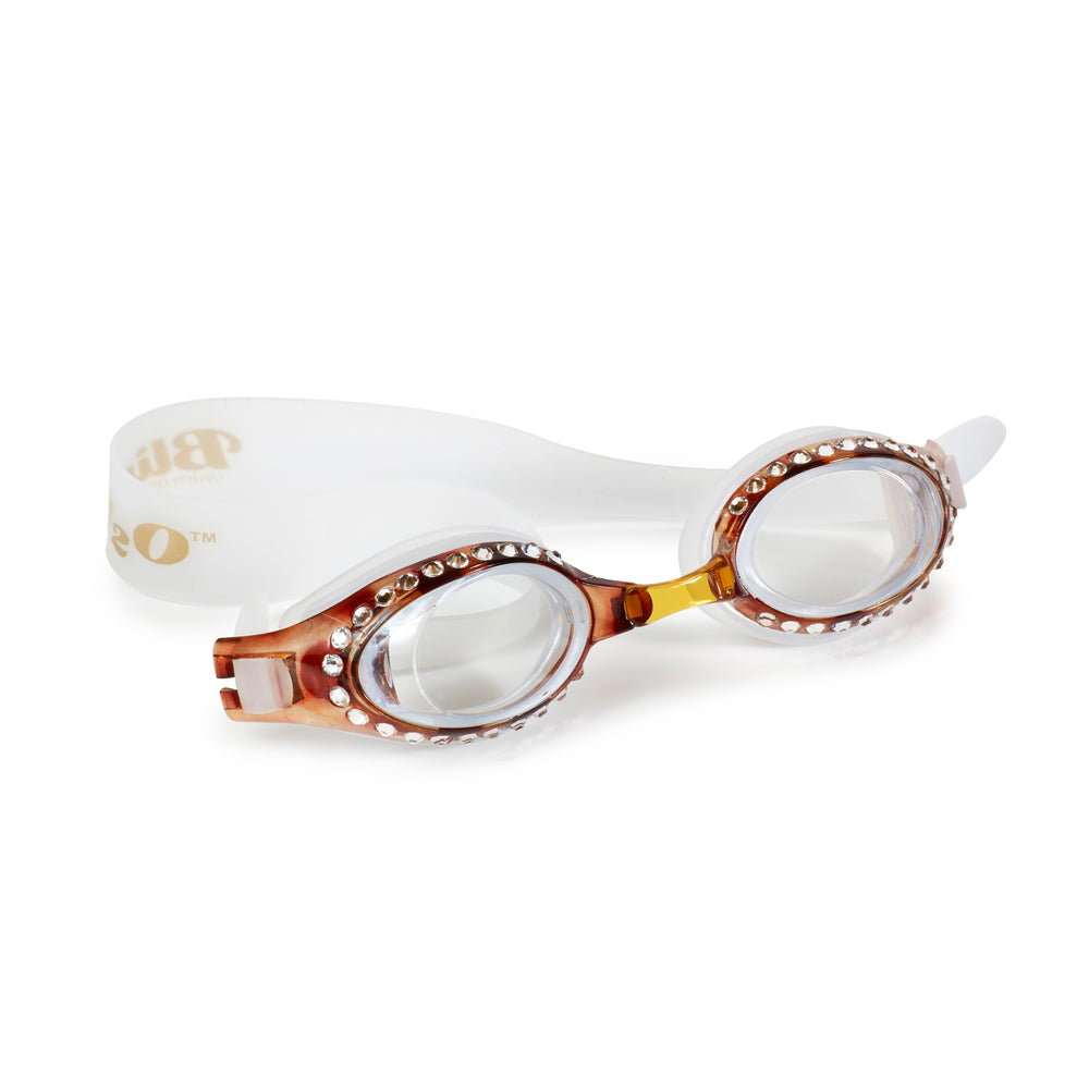 Crystal Classic - Caramel Swim Goggles