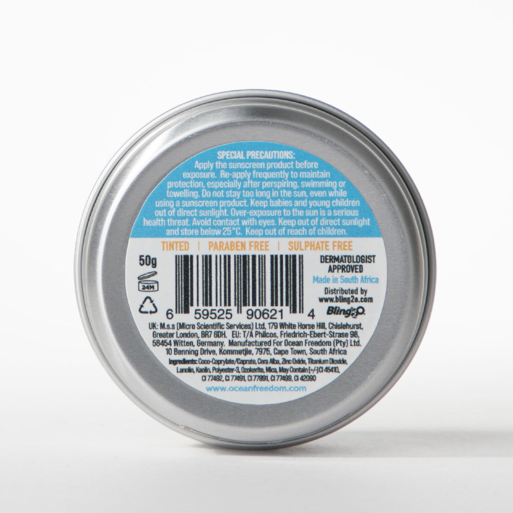 Ocean Freedom - Surf Clay Blue SPF 50+ Mineral Sunscreen