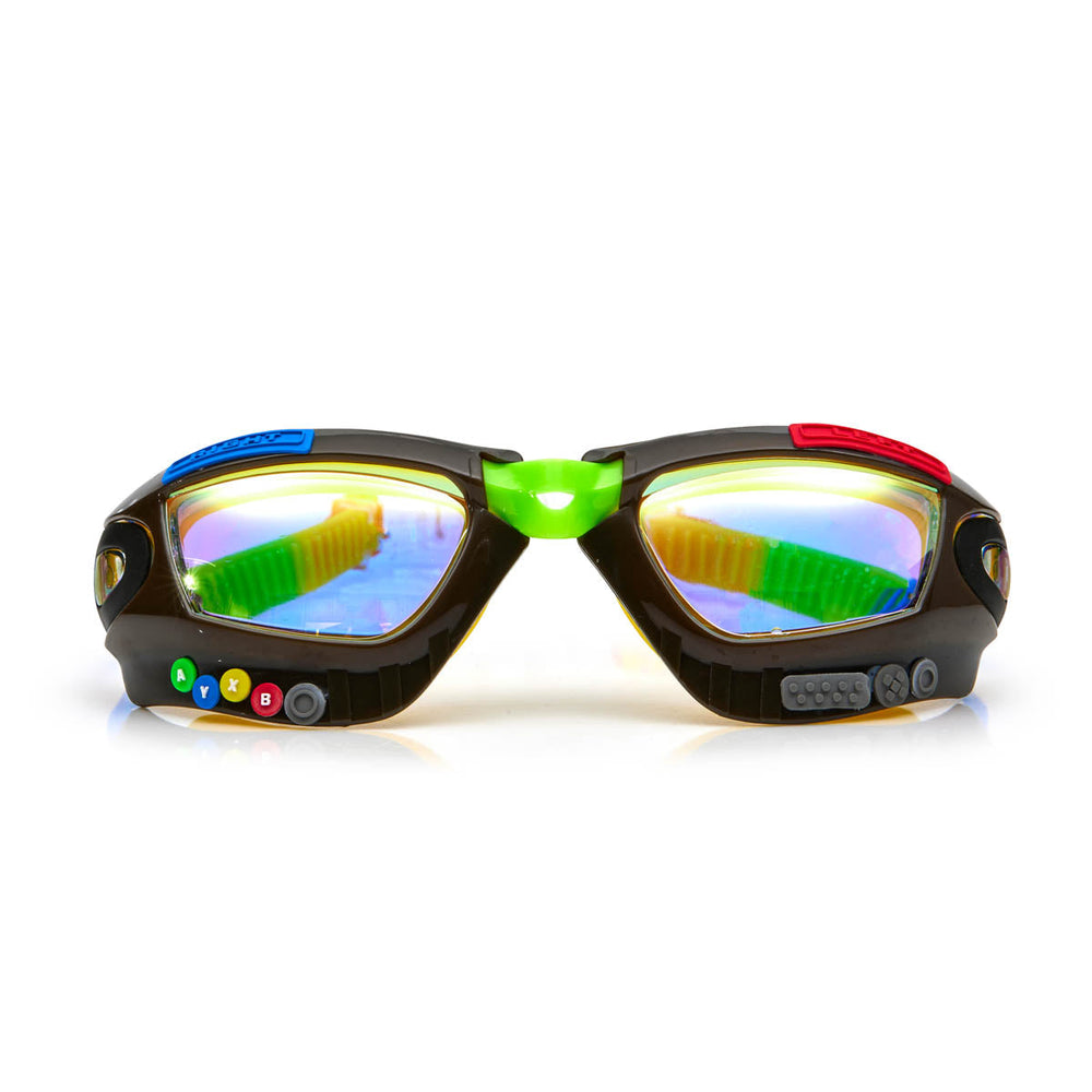 Jet Black - Gamer Swim Goggles