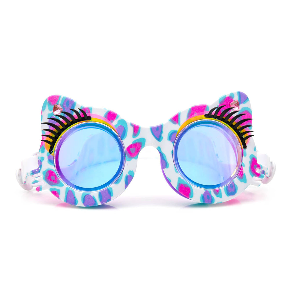 Purple Patches - Savvy Cat Swim Goggles