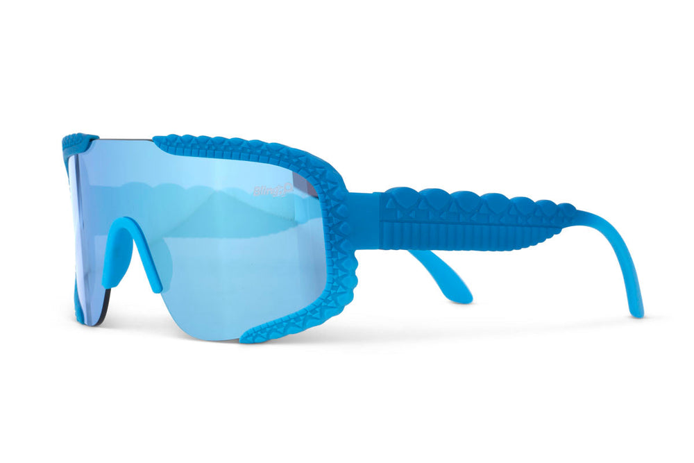 Crocodile Cobalt - Gulf Shore Sunglasses