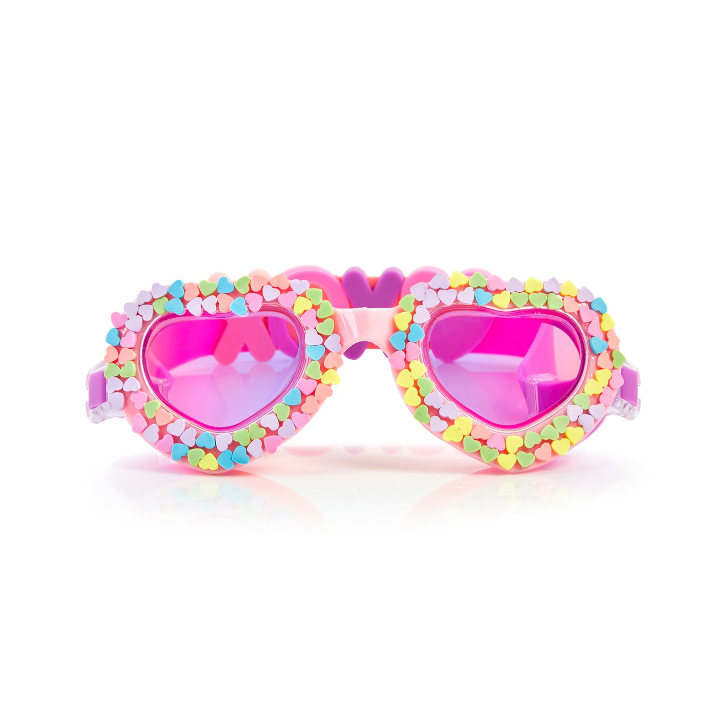 
                  
                    Be Mine Pastel Heart - Candy Hearts Swim Goggles
                  
                