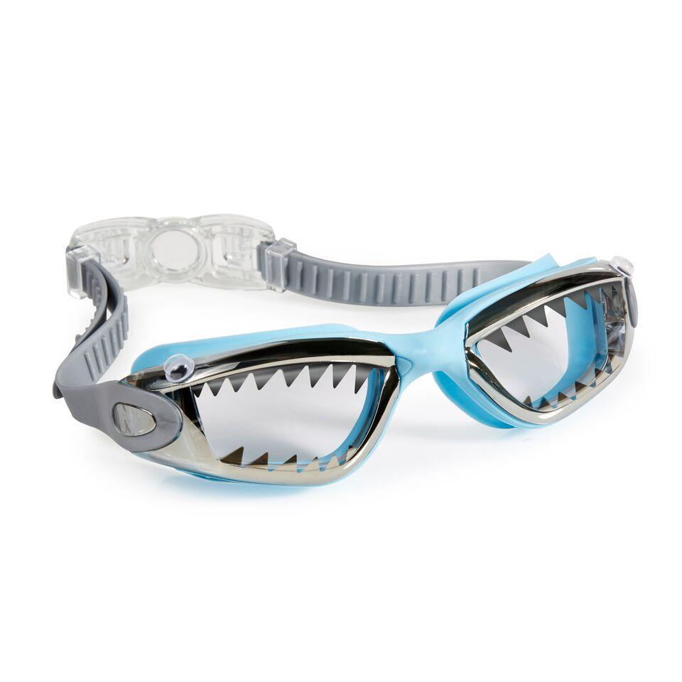 Baby Blue Tip Shark  - Jawsome Swim Goggles