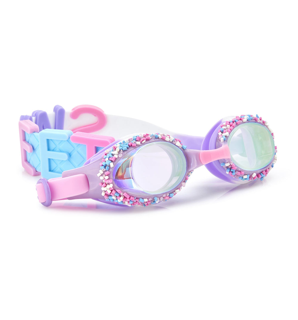 Non-Pareils Purple - Funfetti Swim Goggles