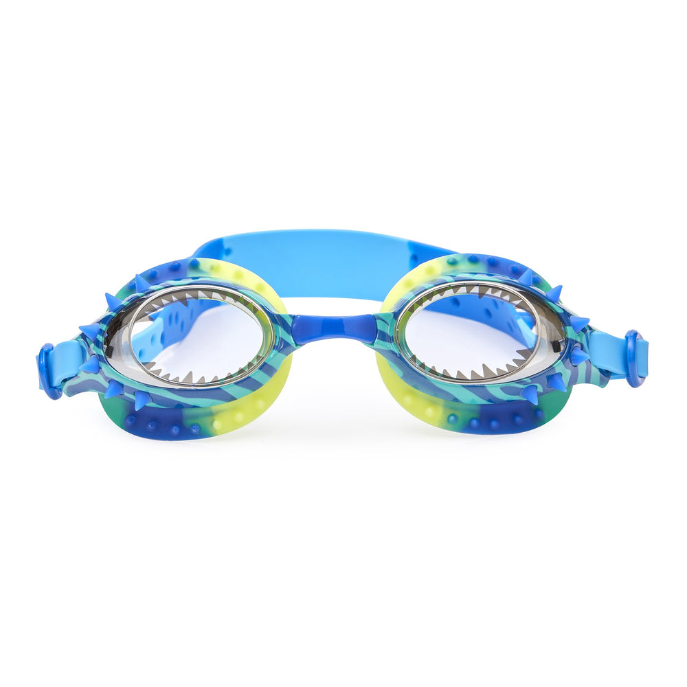 Dino-Mite Blue - Prehistoric Times Swim Goggles