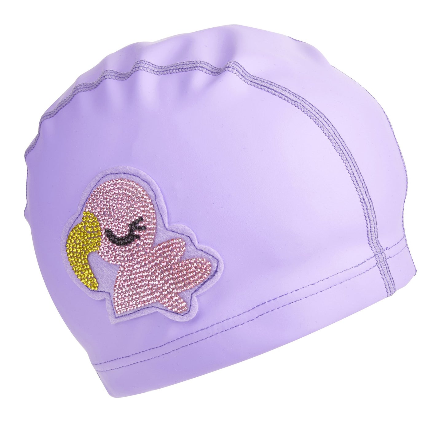 
                  
                    Violet Flamingo Swim Cap
                  
                