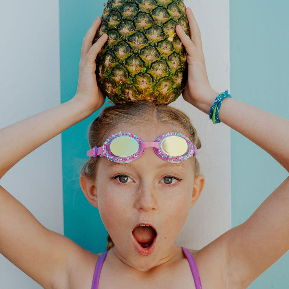 Non-Pareils Purple - Funfetti Swim Goggles